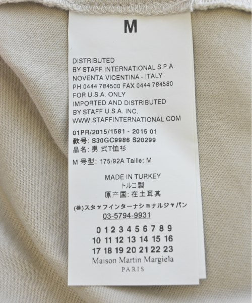 Maison Margiela เสื้อยืด/เสื้อท็อปส์
