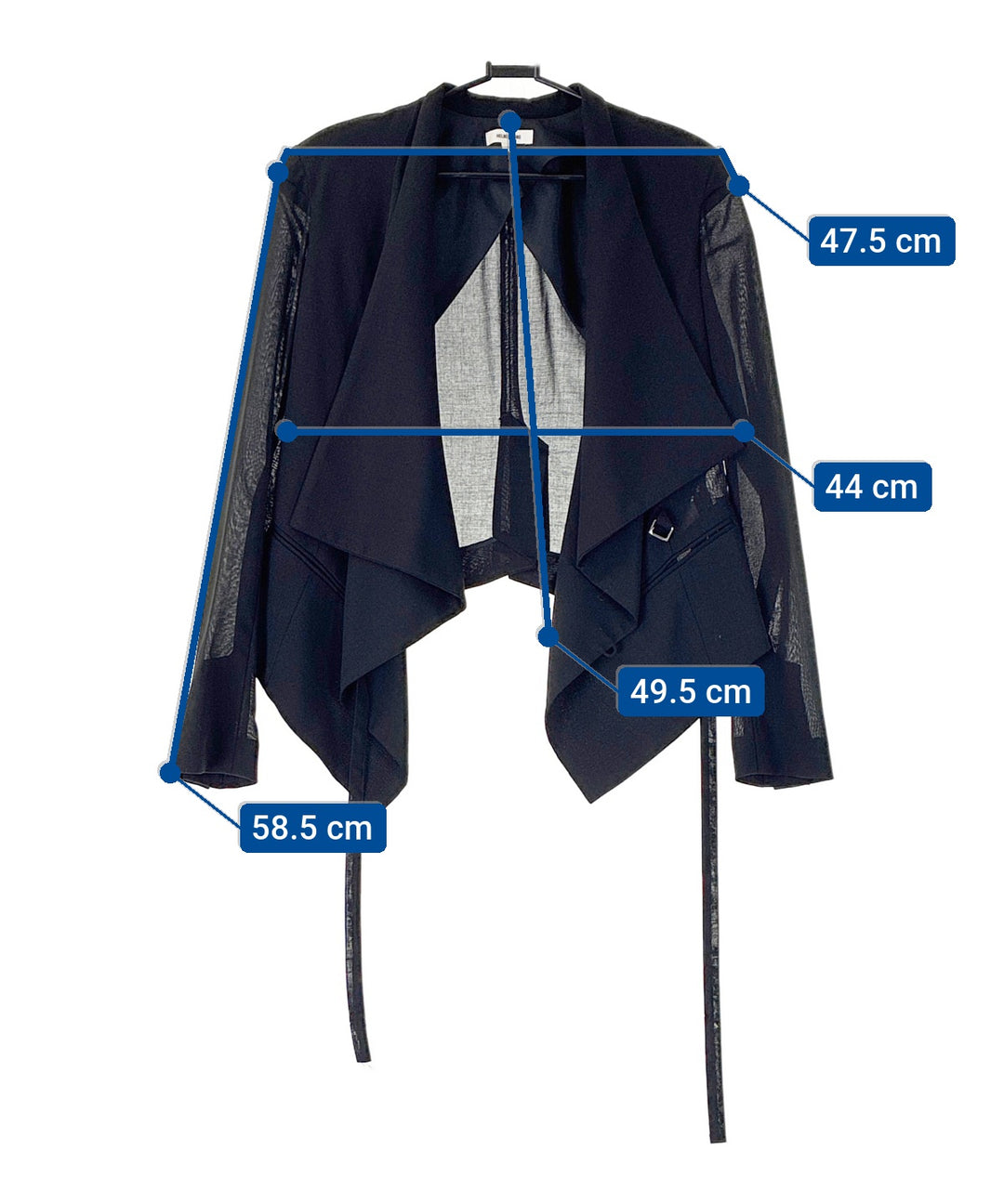 HELMUT LANG แจ็คเก็ตไม่มีปก