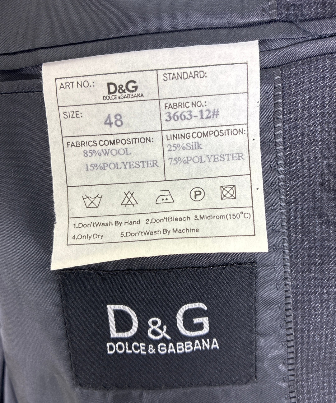 DOLCE&GABBANA เบลเซอร์/แจ็คเก็ตสูท