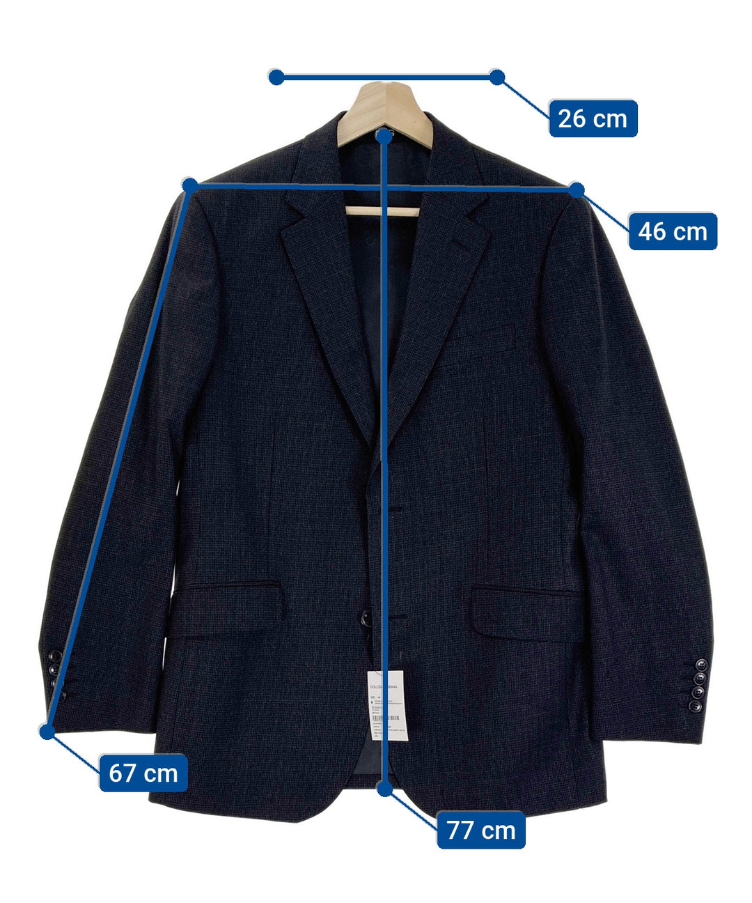 DOLCE&GABBANA เบลเซอร์/แจ็คเก็ตสูท