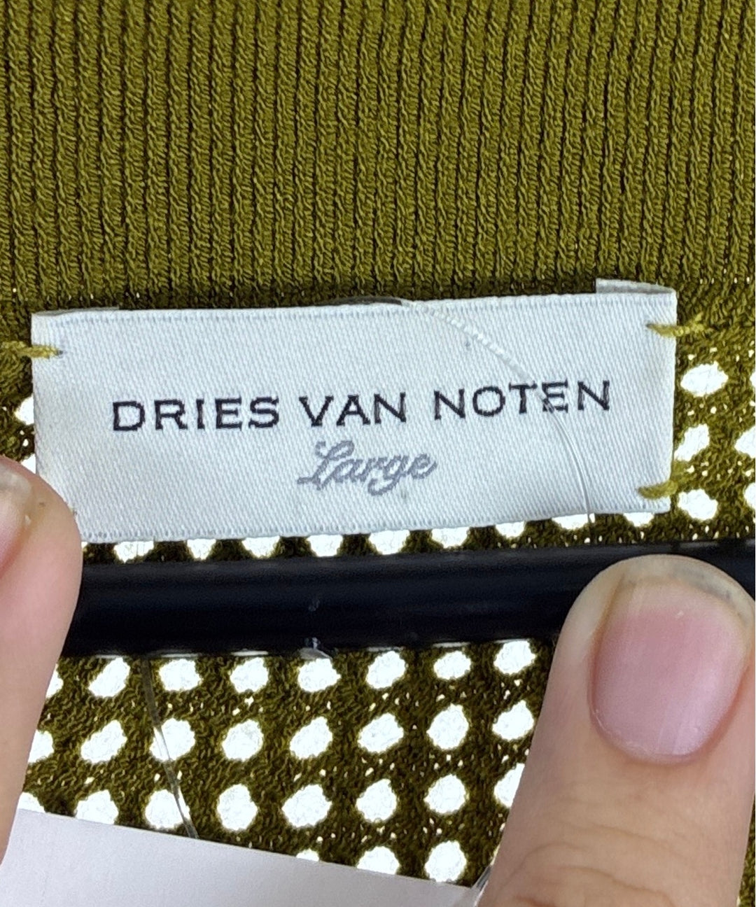DRIES VAN NOTEN เสื้อถัก