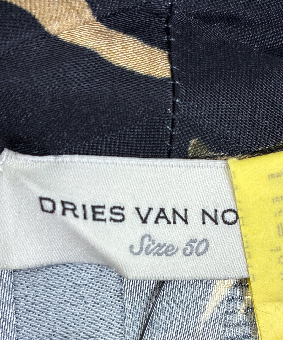DRIES VAN NOTEN เดรสที่เป็นเสื้อเชิ้ตตัวยาว