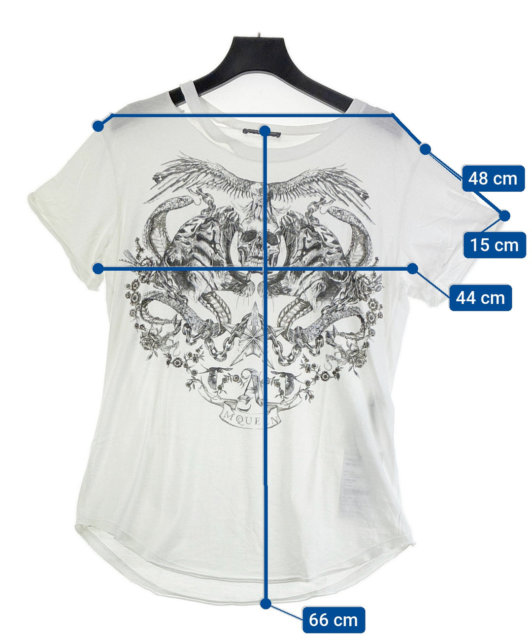 ALEXANDER MCQUEEN เสื้อยืด/เสื้อท็อปส์