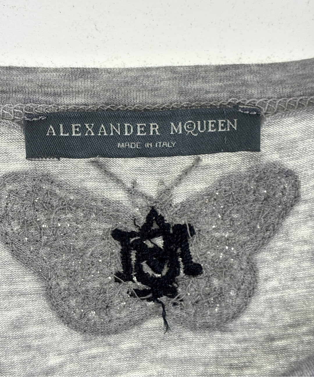 ALEXANDER MCQUEEN เสื้อยืด/เสื้อท็อปส์