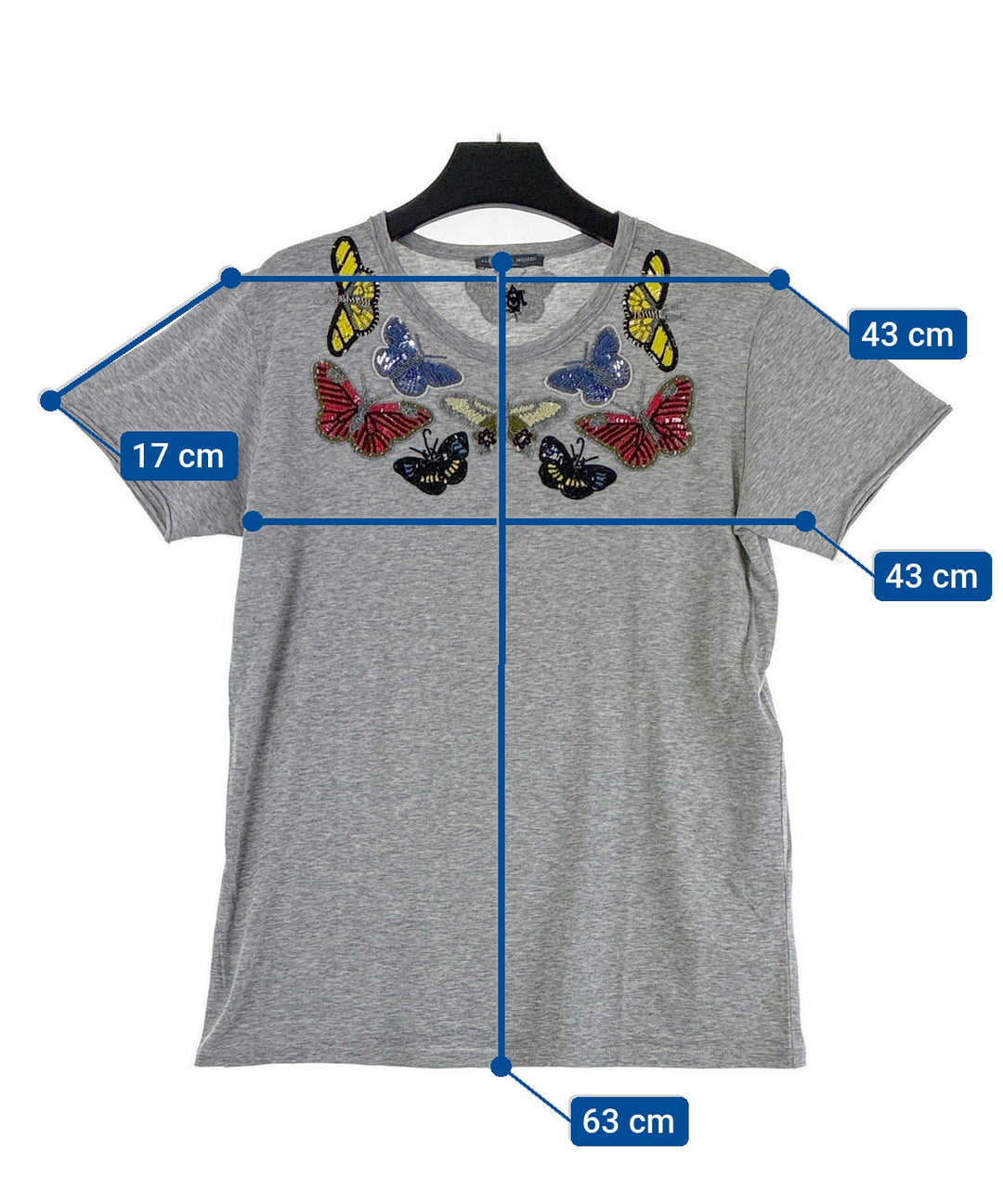 ALEXANDER MCQUEEN เสื้อยืด/เสื้อท็อปส์