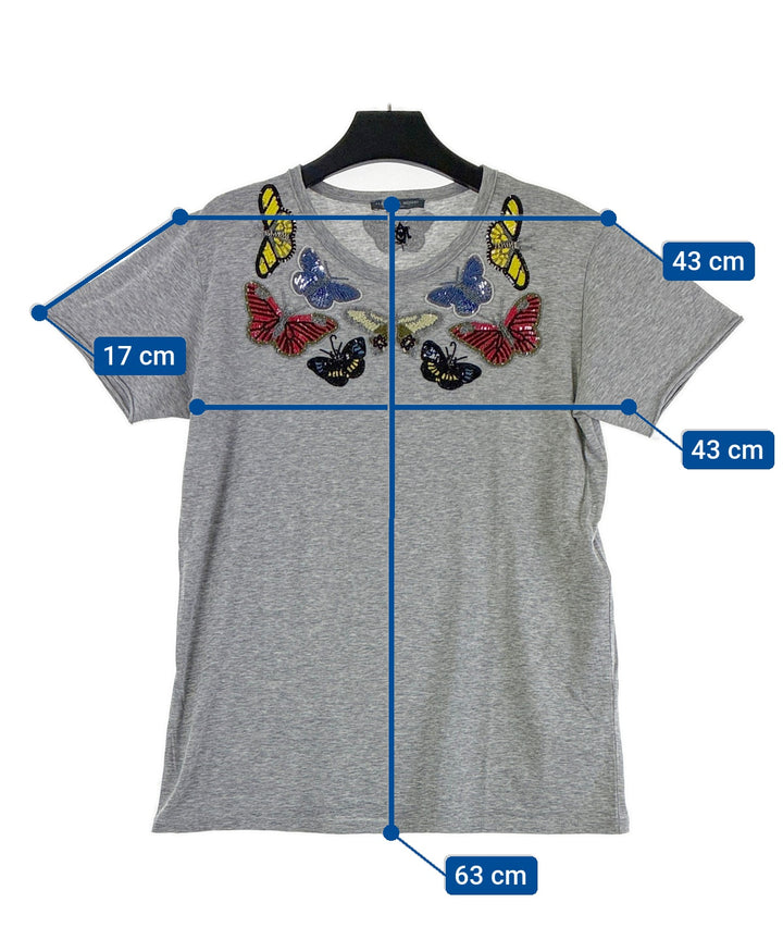 ALEXANDER MCQUEEN เสื้อยืด/เสื้อท็อปส์
