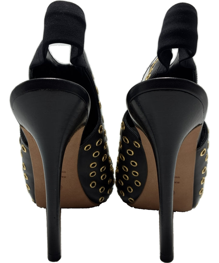 ALEXANDER MCQUEEN รองเท้าส้นสูง
