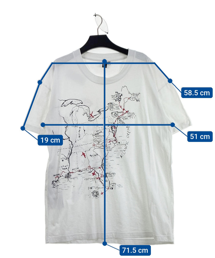 ALEXANDER MCQUEEN เสื้อยืด/เสื้อท็อปส์