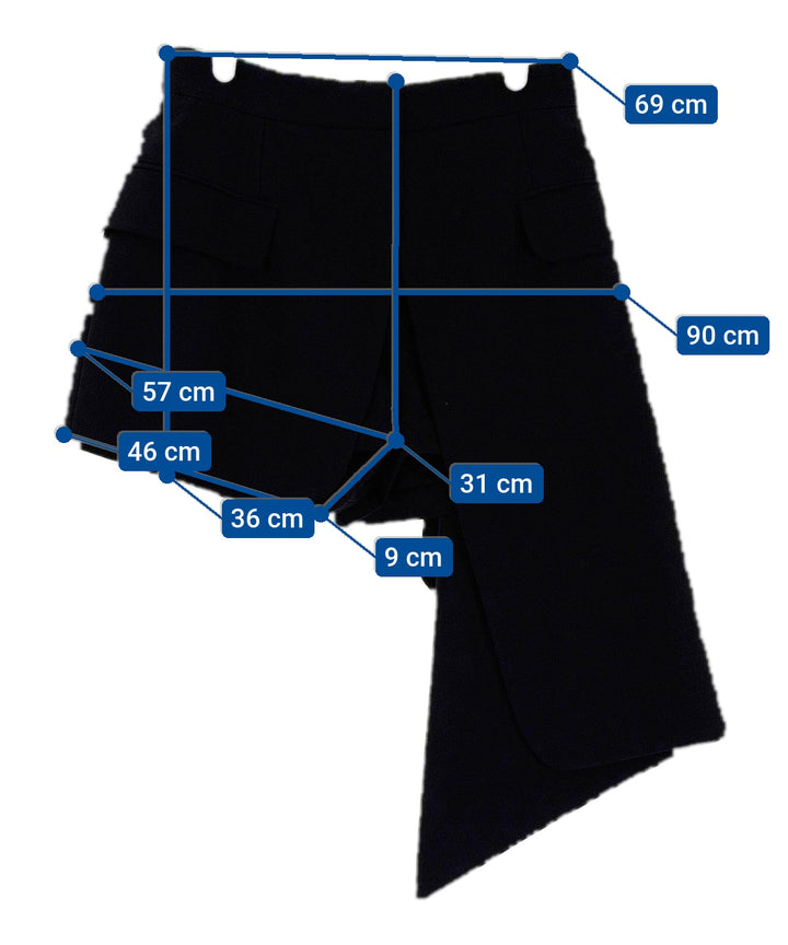 ALEXANDER MCQUEEN กางเกงขาสั้น