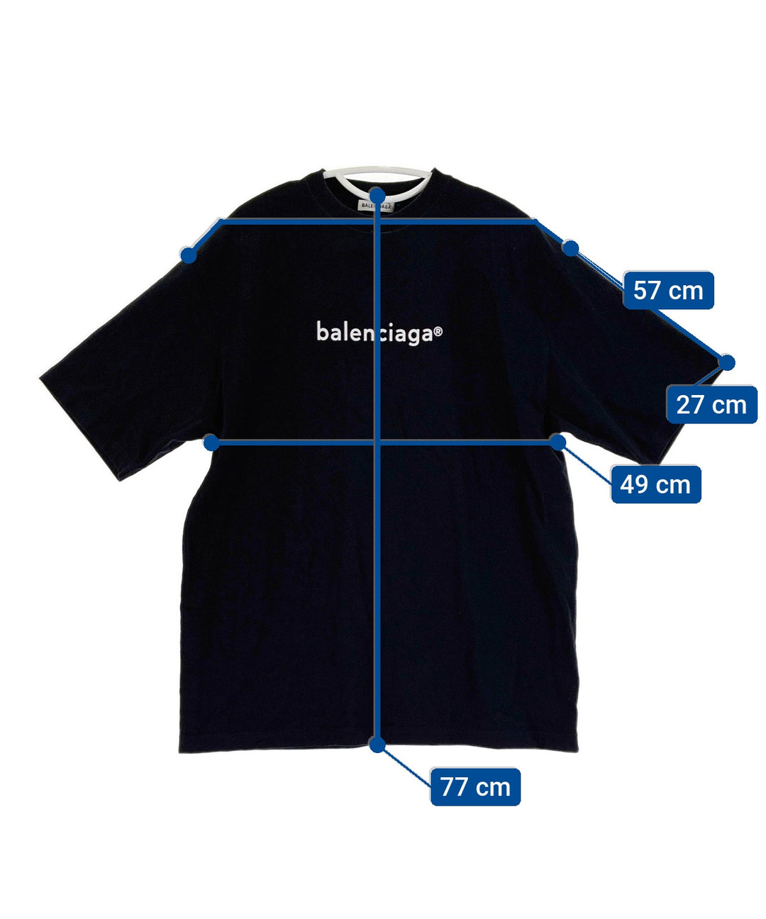 BALENCIAGA เสื้อยืด/เสื้อท็อปส์