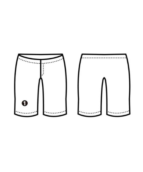 BALENCIAGA กางเกงขาสั้น