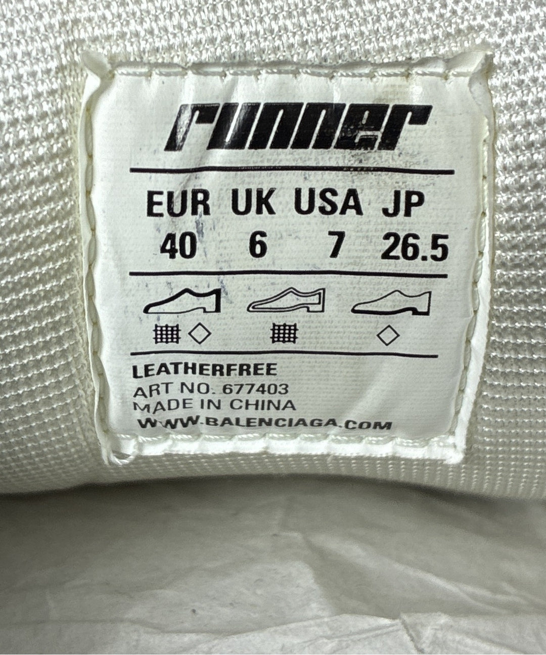 BALENCIAGA รองเท้าผ้าใบ