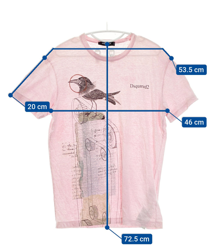 DSQUARED เสื้อยืด/เสื้อท็อปส์