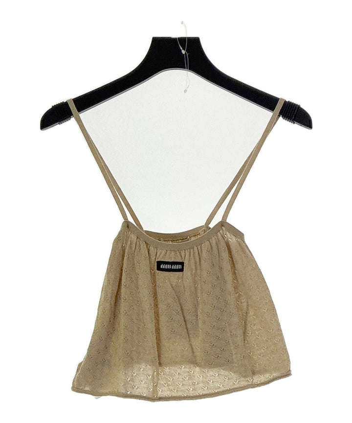 Miu Miu เสื้อสายเดี่ยว