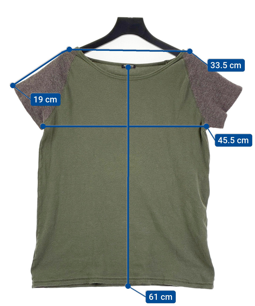 Miu Miu เสื้อยืด/เสื้อท็อปส์