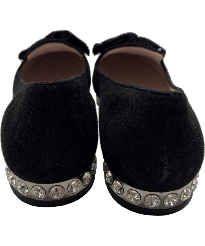 Miu Miu รองเท้าบัลเล่ต์/รองเท้าโอเปร่า