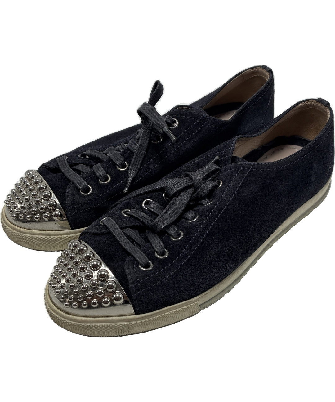Miu Miu รองเท้าผ้าใบ