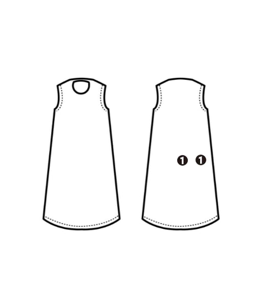 ISSEY MIYAKE ชุดเดรส