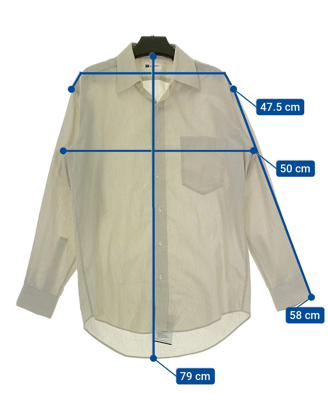 ISSEY MIYAKE เสื้อเชิ้ตทางการ