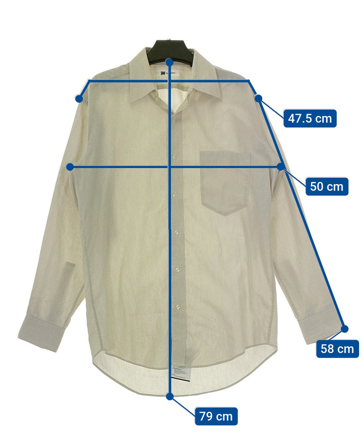 ISSEY MIYAKE เสื้อเชิ้ตทางการ