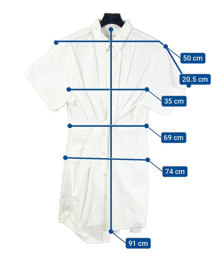 ALEXANDER WANG เดรสที่เป็นเสื้อเชิ้ตตัวยาว