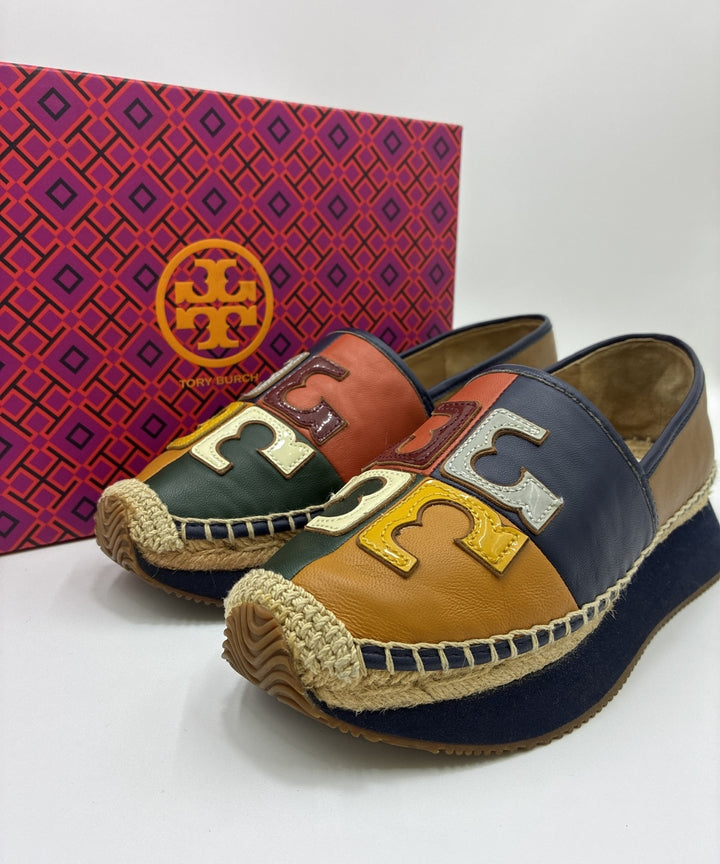 TORY BURCH รองเท้าพื้นเชือกสาน