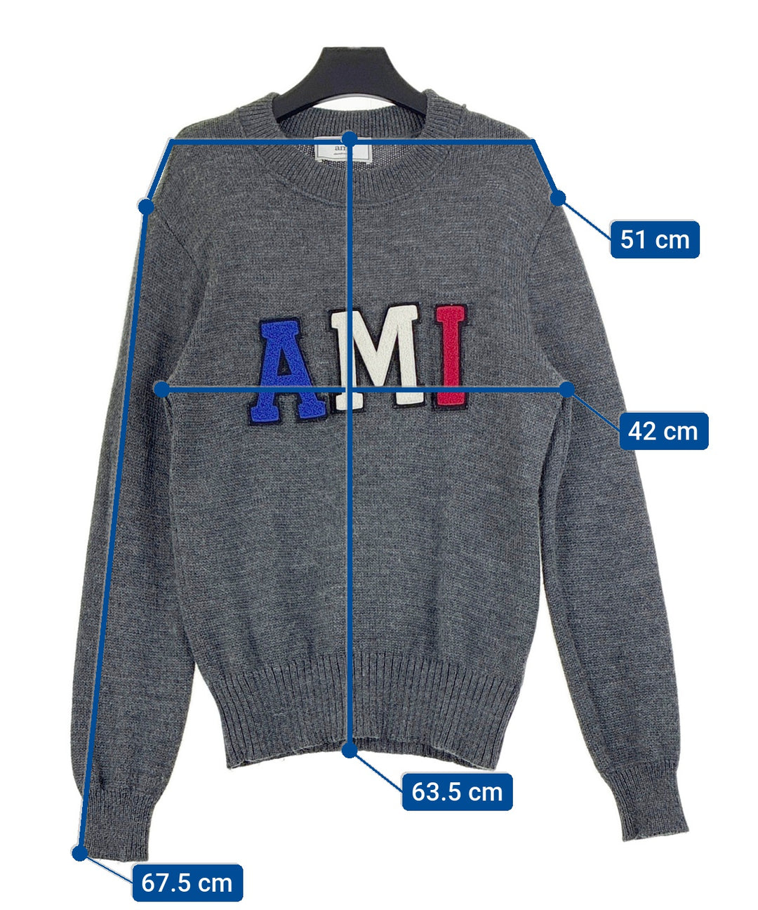 ami เสื้อกันหนาว