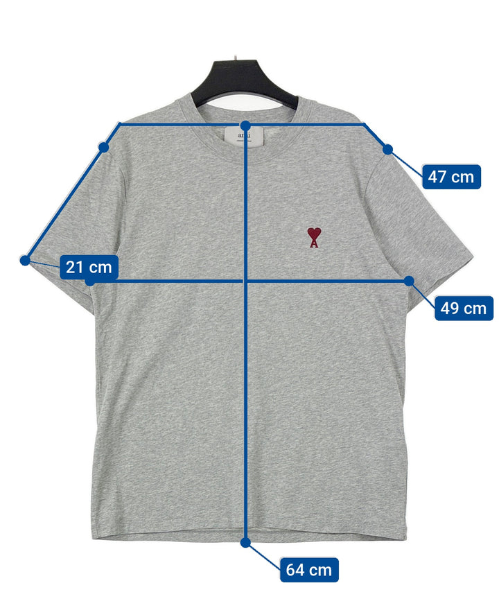 ami เสื้อยืด/เสื้อท็อปส์