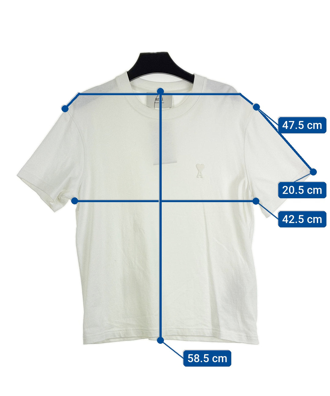 ami เสื้อยืด/เสื้อท็อปส์