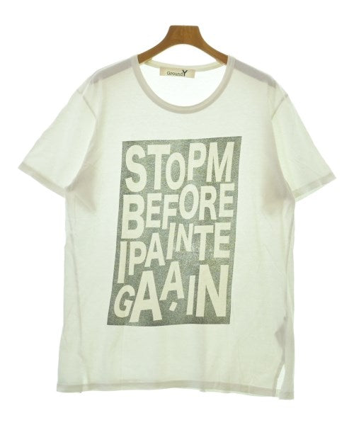 Ground Y เสื้อยืด/เสื้อท็อปส์