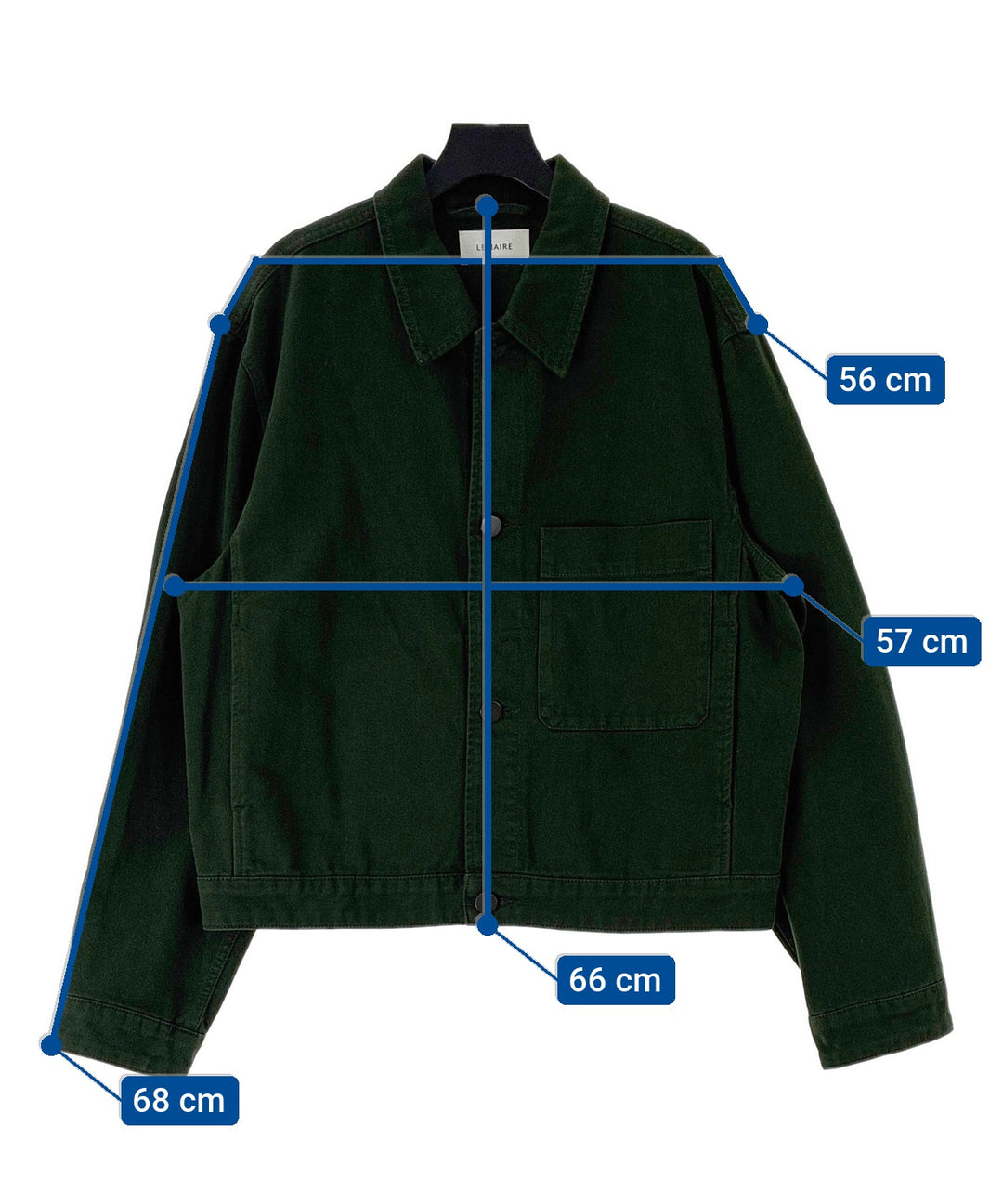 LEMAIRE แจ็คเก็ตยีนส์