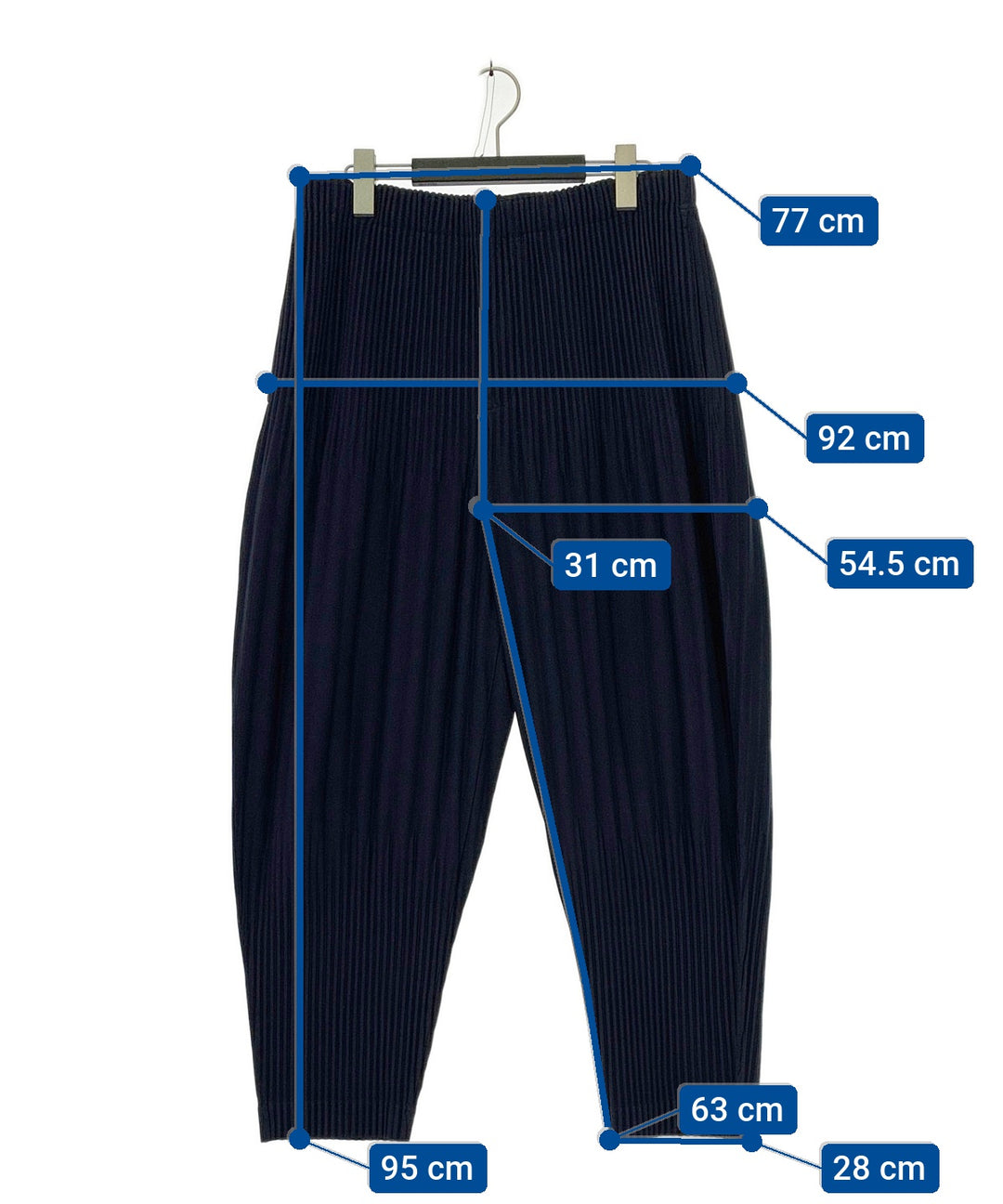 HOMME PLISSE กางเกงขายาว