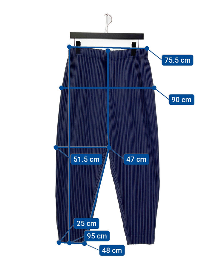 HOMME PLISSE กางเกงขายาว