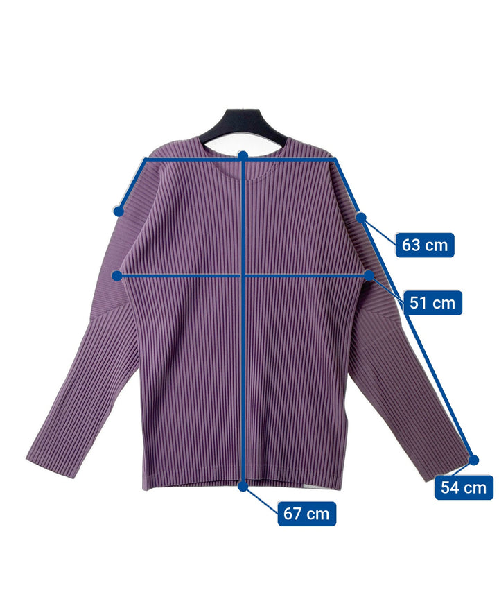 HOMME PLISSE เสื้อยืด/เสื้อท็อปส์