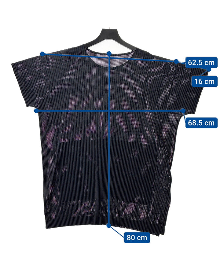 HOMME PLISSE เสื้อยืด/เสื้อท็อปส์