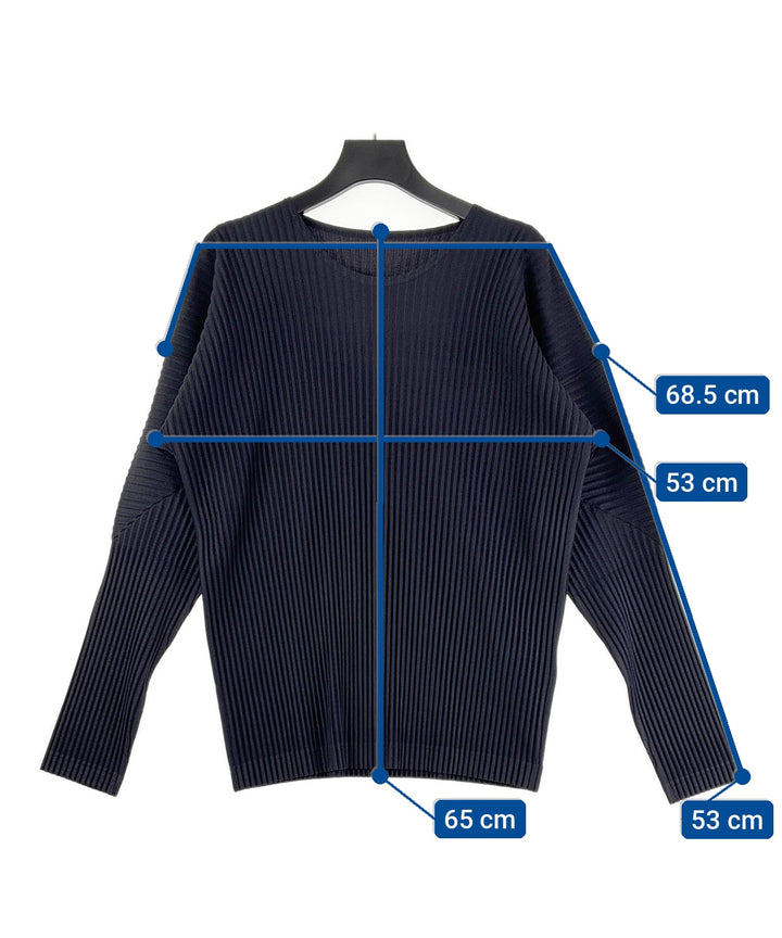 HOMME PLISSE เสื้อยืด/เสื้อท็อปส์