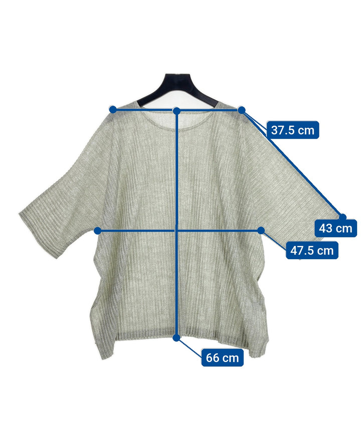 HOMME PLISSE เสื้อยืด/เสื้อท็อปส์