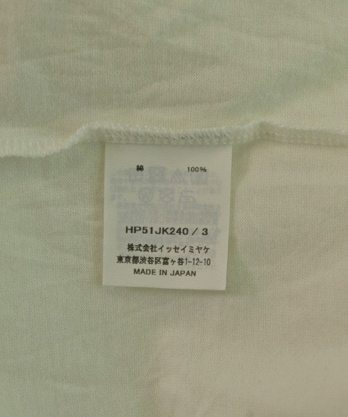 HOMME PLISSE เสื้อยืด/เสื้อท็อปส์