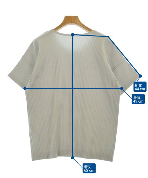 HOMME PLISSE เสื้อยืด/เสื้อท็อปส์