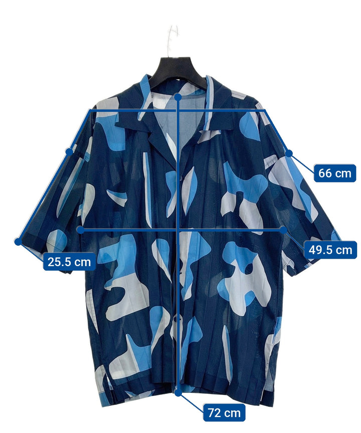HOMME PLISSE เสื้อเชิ้ต