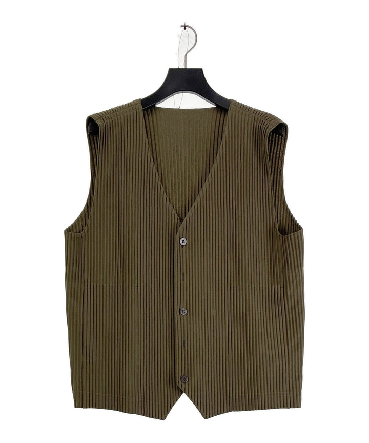 HOMME PLISSE เสื้อกั๊ก