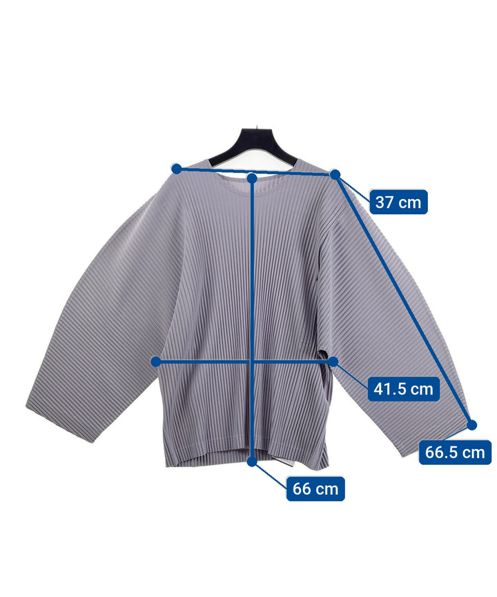 HOMME PLISSE เสื้อยืด/เสื้อท็อปส์