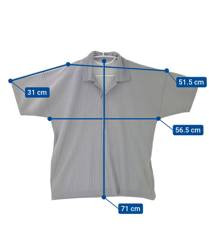 HOMME PLISSE เสื้อยืด/เสื้อท็อปส์