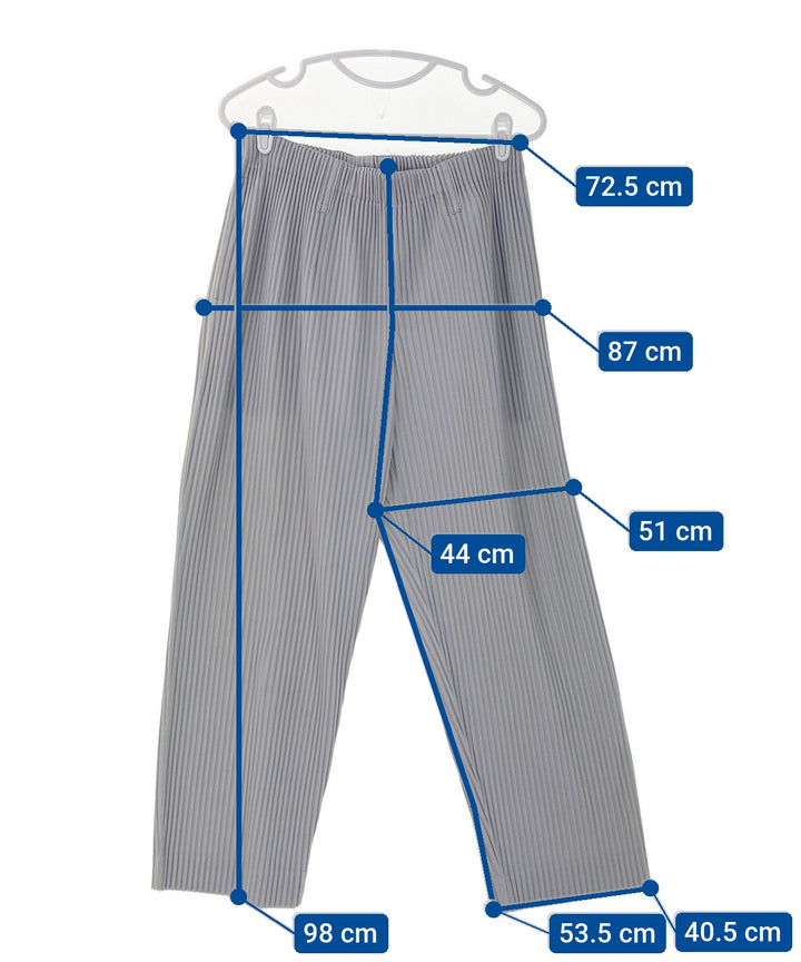 HOMME PLISSE กางเกงมีกระเป๋าข้างกางเกง2-4 กระเป๋า