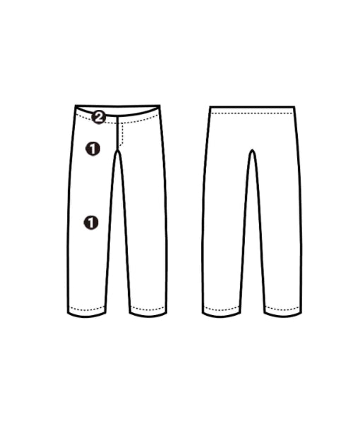 HOMME PLISSE กางเกง อื่น