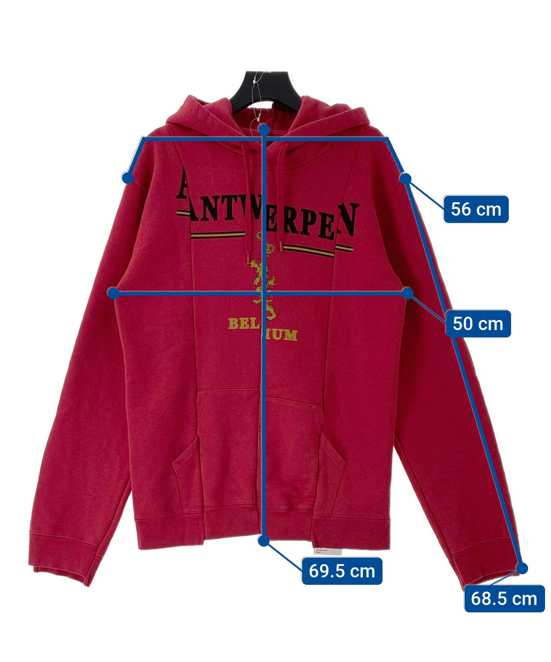 VETEMENTS เสื้อฮู้ด