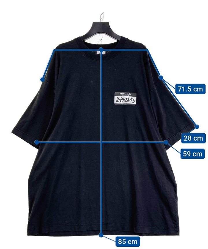 VETEMENTS เสื้อยืด/เสื้อท็อปส์