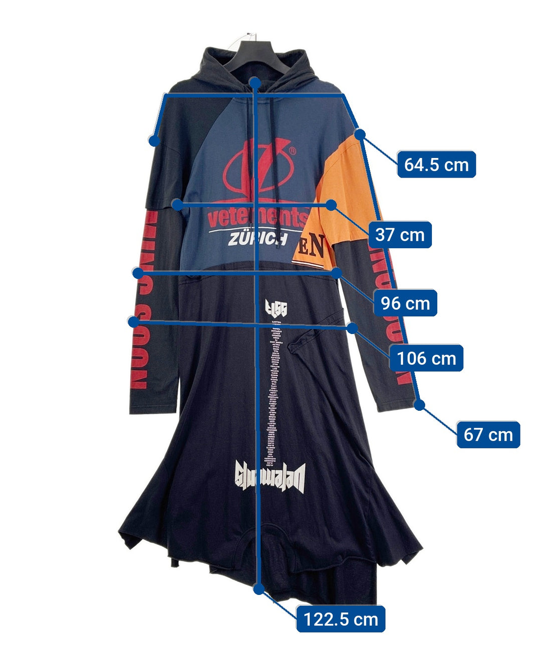 VETEMENTS ชุดเดรส