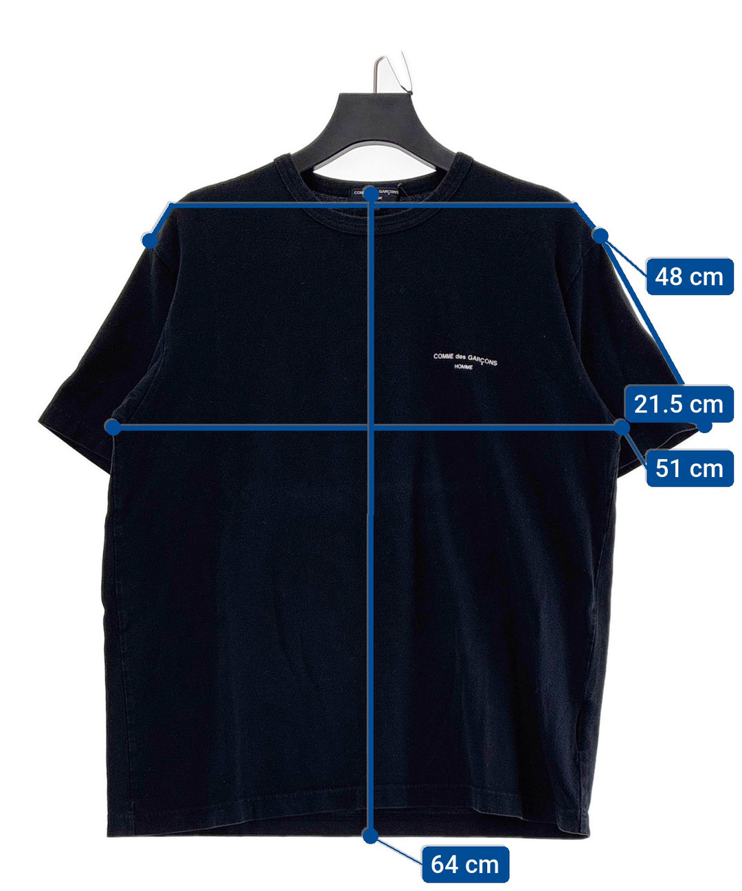 COMME des GARCONS HOMME DEUX เสื้อยืด/เสื้อท็อปส์