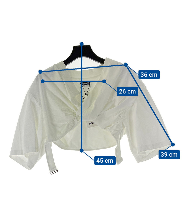 JACQUEMUS เสื้อยืด/เสื้อท็อปส์